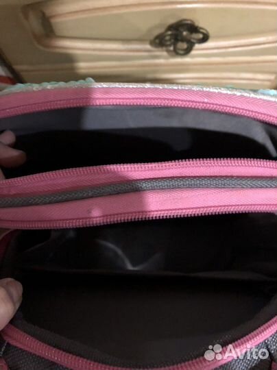 Рюкзак школьный с пайетками