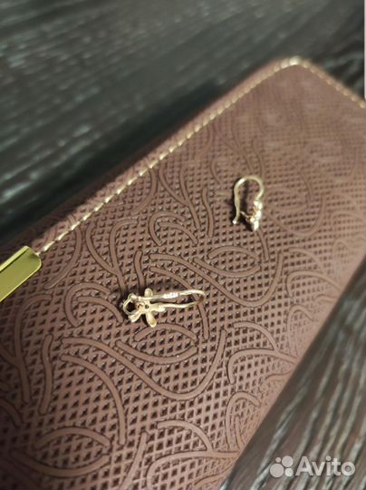 Золотые серьги для девочки