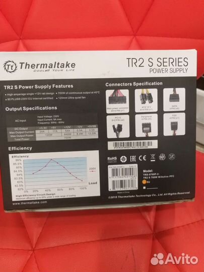 Блок питания Thermaltake TR2 S series 700w