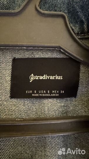 Джинсовая куртка stradivarius