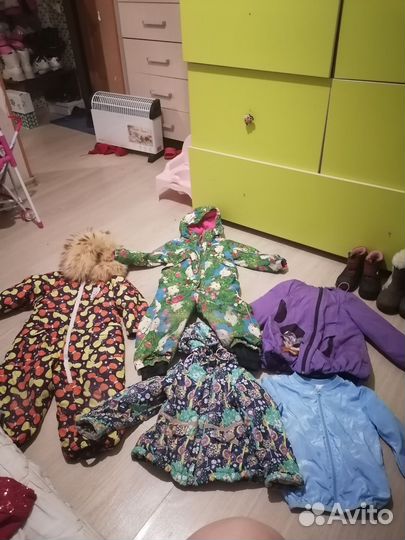 Одежда и обувь на девочку 2-3г