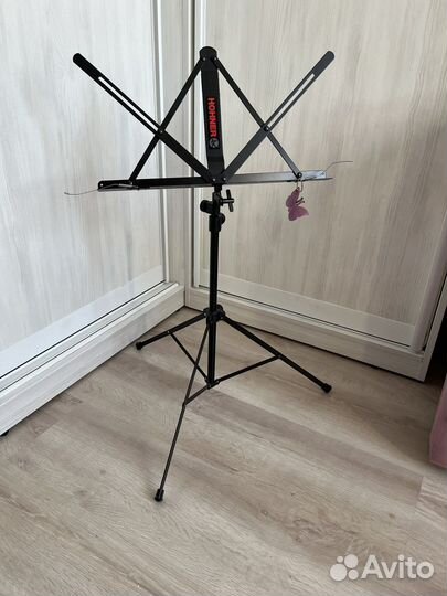 Пюпитр держатель для нот черный hohner