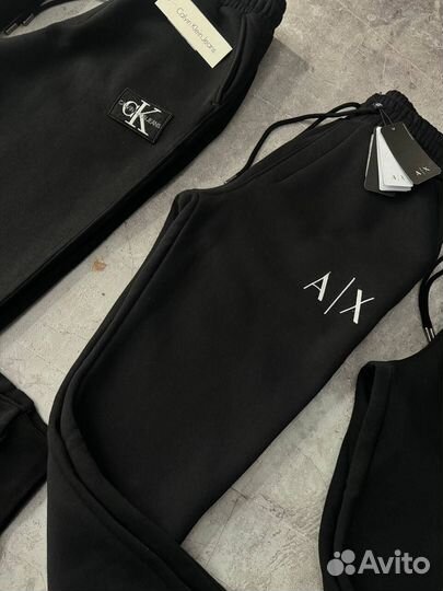 Спортивные брюки Armani Exchange черные люкс