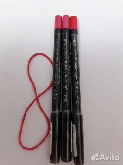 Водостойкие карандаши для губ Artdeco, 188,184,108