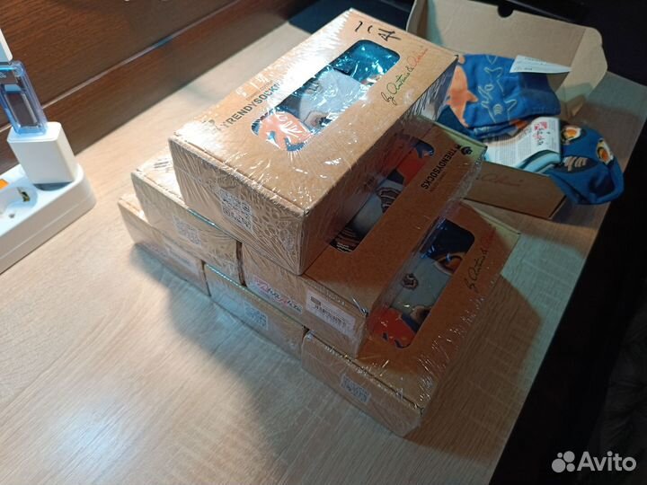 Носки в коробочке 3 пары