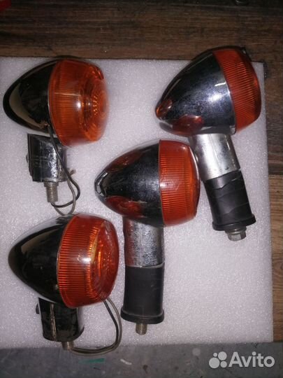 Поворотники, комплект перед и зад