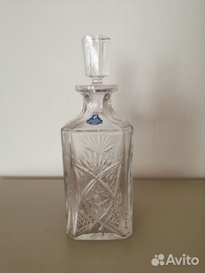 Хрусталь. Винтаж. Кувшин, штоф