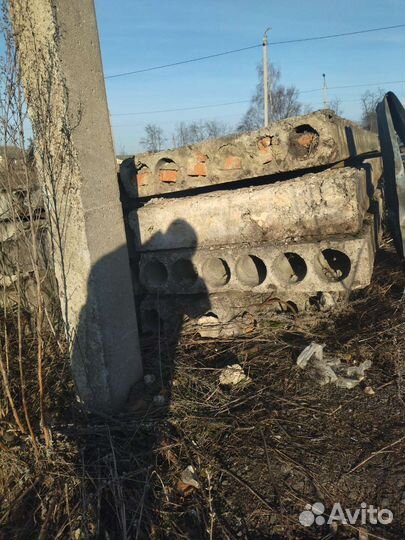 Железобетонные плиты перекрытия бу