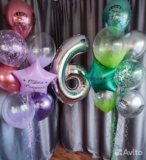 Воздушные шары с гелием