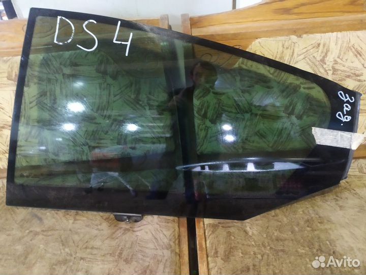 Citroen ds4 стекло двери зеднее левое