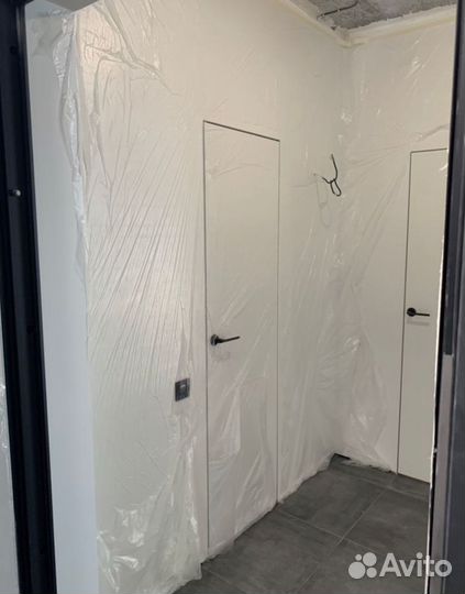 Межкомнатные скрытые двери под отделку