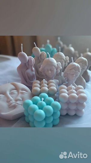 Свечи из натурального соевого воска