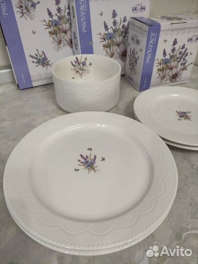 Тарелка/салатник Lefard «Прованс ажур»