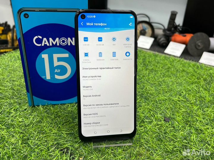 TECNO Camon 15 Air, 3/64 ГБ