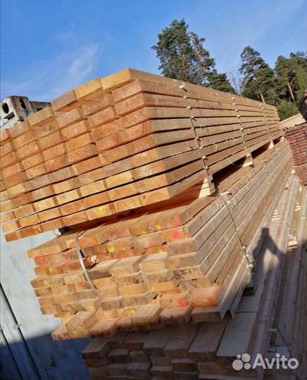 Доска обрезная 50х150х6000