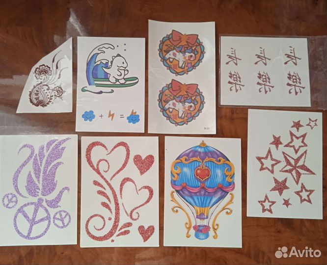 Переводные татуировки