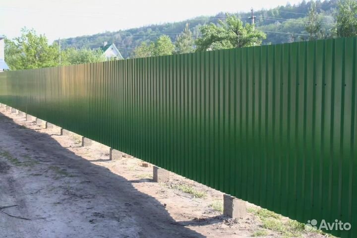 Заборы под ключ