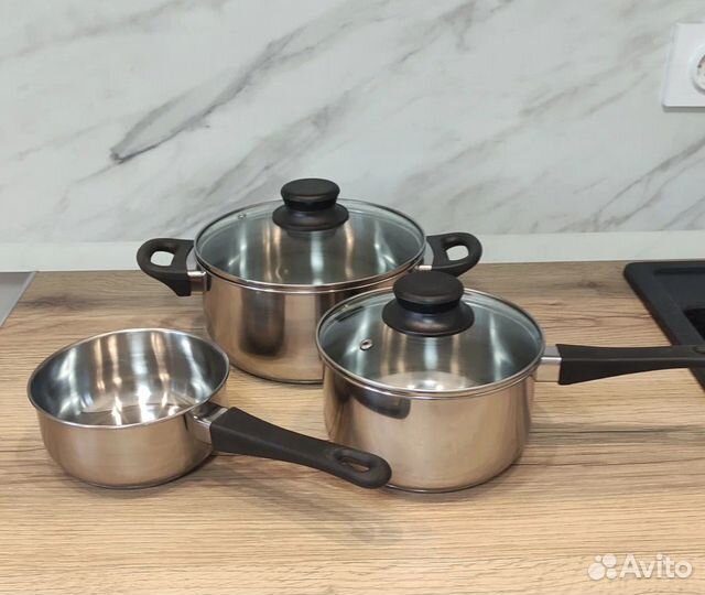 Набор кастрюль IKEA новый