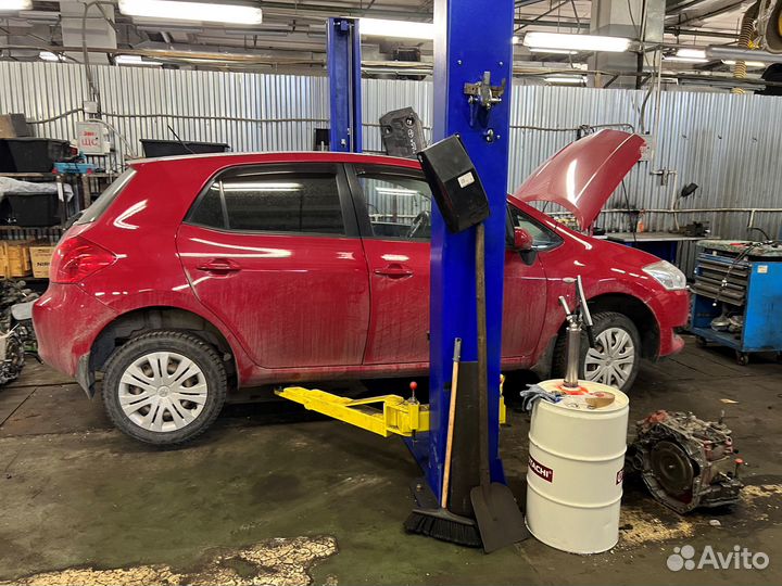 Замена робота на АКПП королла аурис