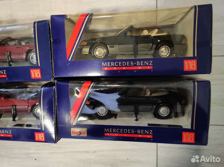 Коллекционная модель 1/18 Мерседес