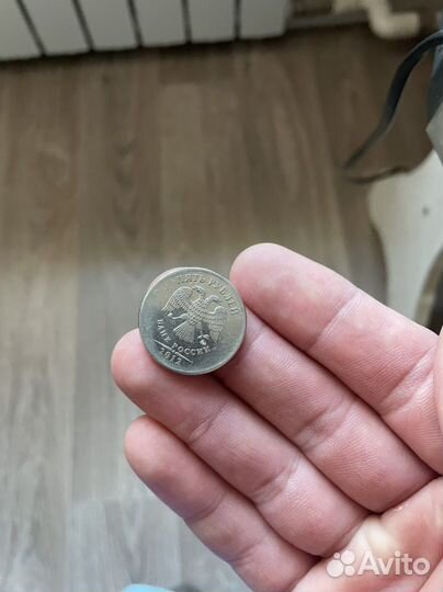 Монета не добит край