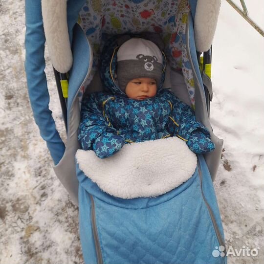 Коляска санки