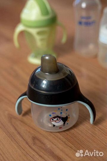 Бутылочки и поильники avent