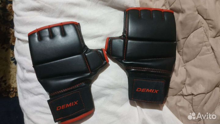Перчатки Demix для MMA,борьбы,бокса,тайского бокса
