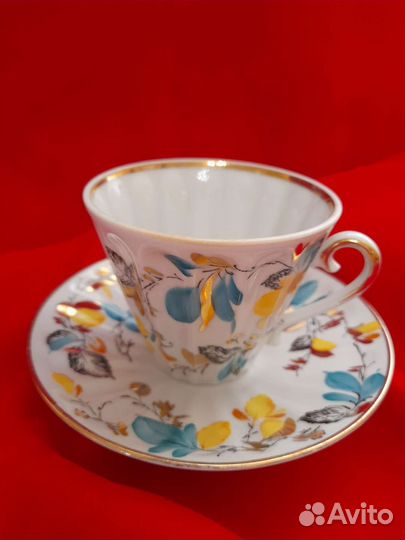 Чайная пара фарфор