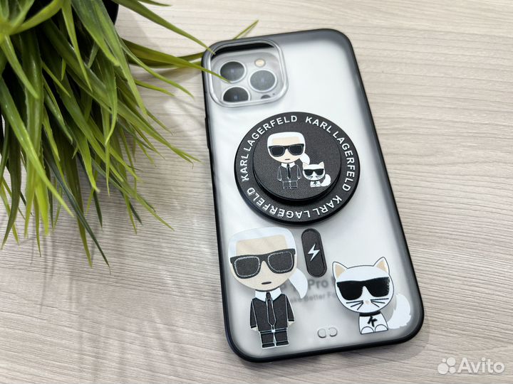 Чехол на айфон с попсокетом на разные iPhone