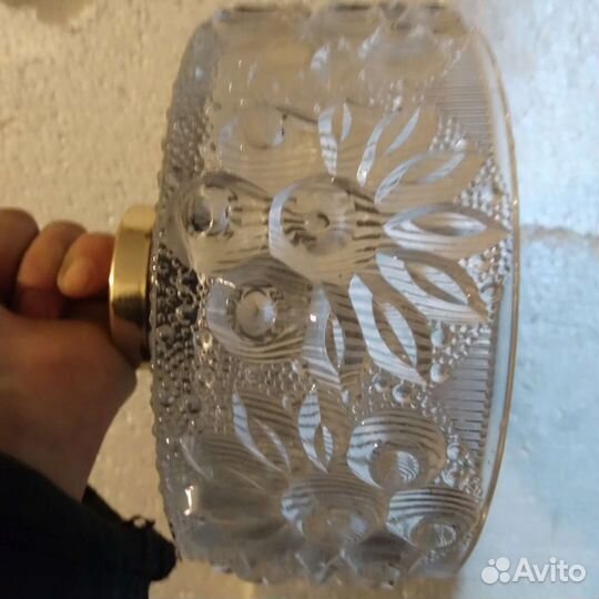 Светильник хрустальный 2 шт