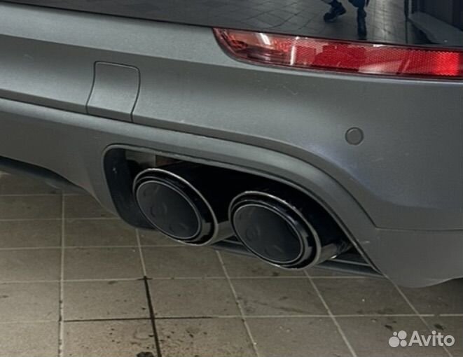 Выхлоп трубы порш кайен оригинал