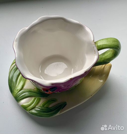 Чашка с блюдцем