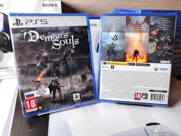 Новый диск Demon's Souls PS5 Русская версия
