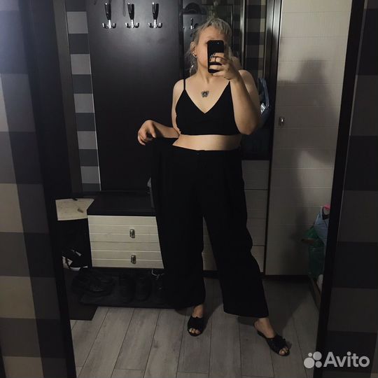 Брюки классические женские большого размера