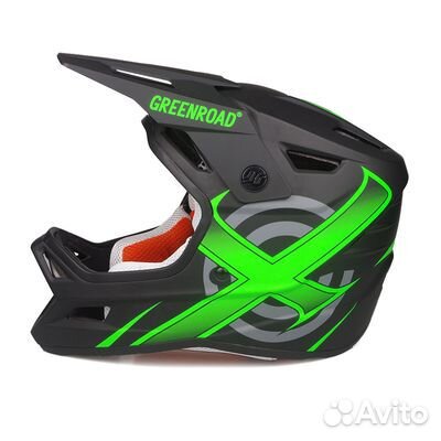 Велосипедный шлем Фулфейс Greenroad LW-996