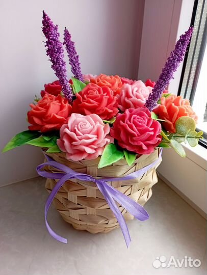 Букет из мыла