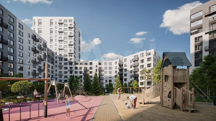 2-к. квартира, 64,1 м², 2/23 эт.