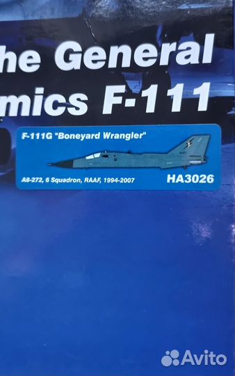 Модель самолета F-111