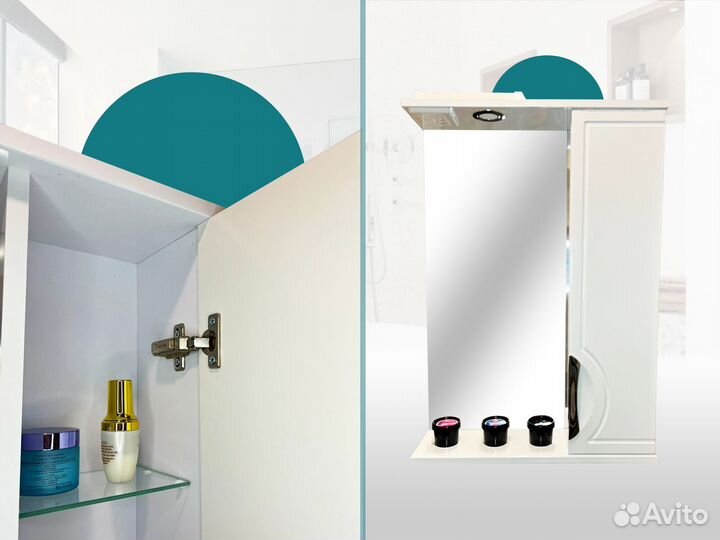 Шкаф-зеркало в ванну