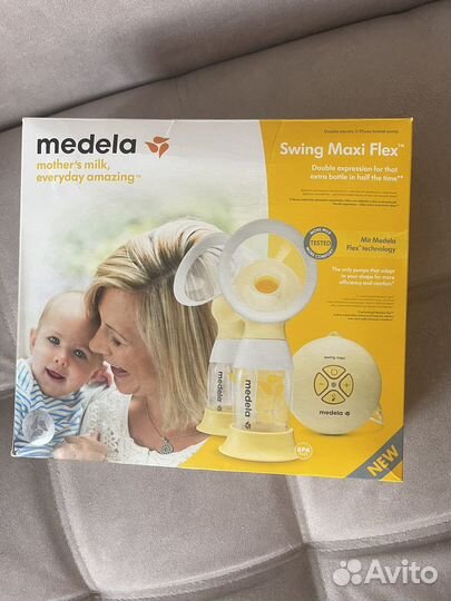 Молокоотсос medela swing maxi flex