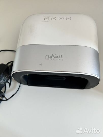 Гибридная Лампа Runail 48Вт + типсы на кольце