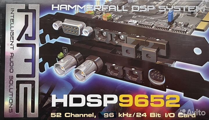 Звуковая карта RME hdsp 9652