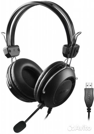 Наушники A4Tech HU-35 Black