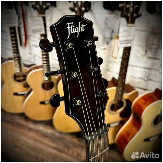 Акустическая гитара Flight GA-150 BK