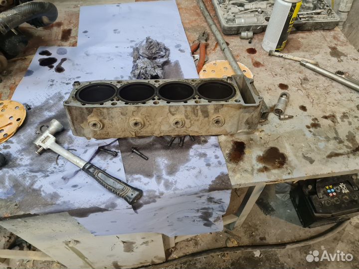 Kawasaki zx9r блок с поршнями 97