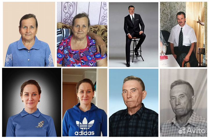 Фото на памятник. Восстановление и улучшение фото