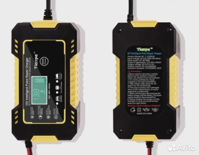 Автоматическое зарядное устройство 12В 6А