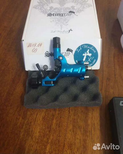 Тату машинка и блок