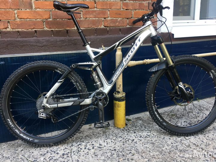 Велосипед scott genius lt фреймсэт с колёсами